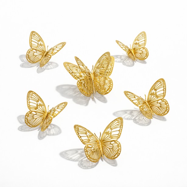 Set de mariposas