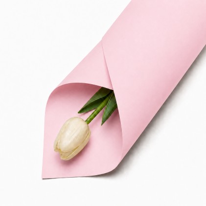 Papel coreano rosa pastel