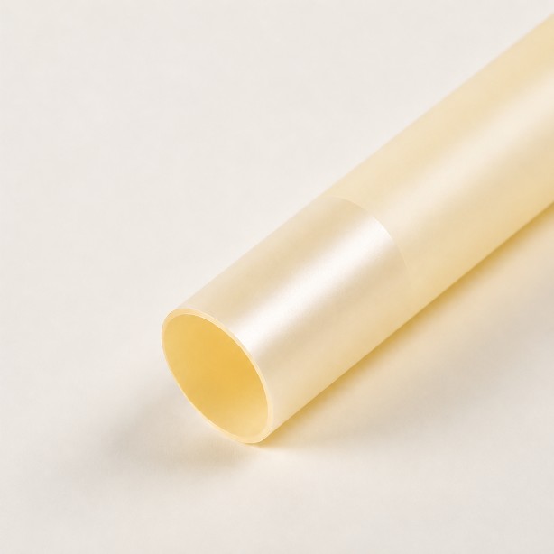 Papel coreano filo nacarado amarillo pastel