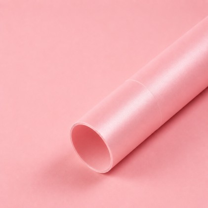 Papel coreano filo nacarado rosado