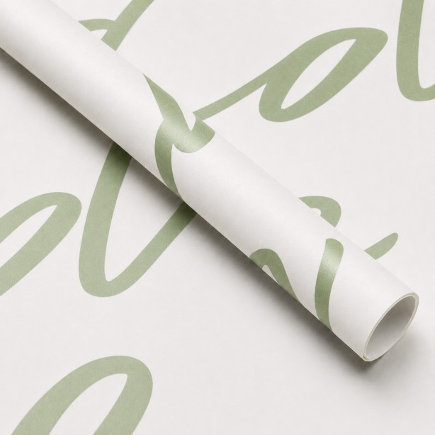 Papel coreano love blanco