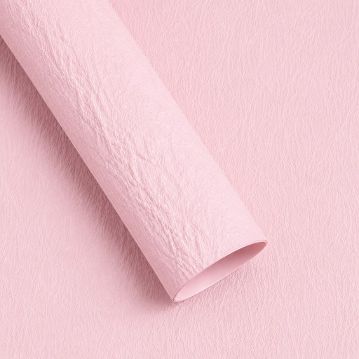 Papel coreano texturizado corrugado rosa pastel