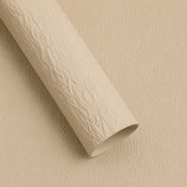 Papel coreano texturizado corrugado caqui