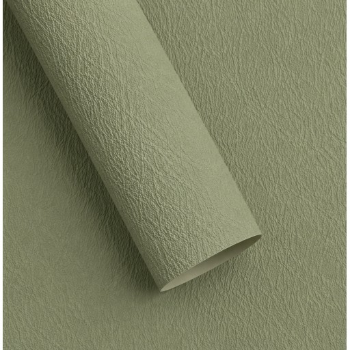 Papel coreano texturizado corrugado verde oscuro