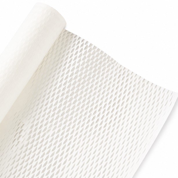 Rollo papel panal blanco