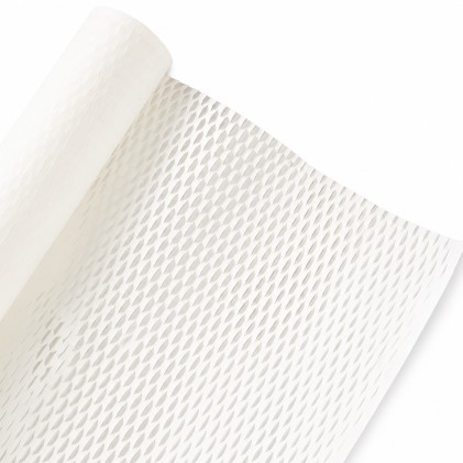 Rollo papel panal blanco