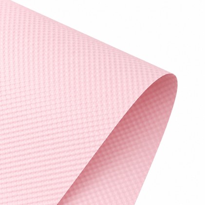 Papel coreano texturizado cuadriculado rosado