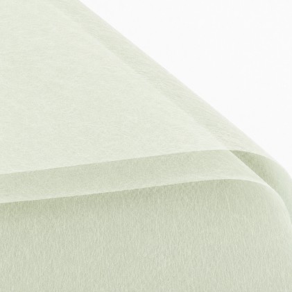 Papel tipo algodón verde pastel