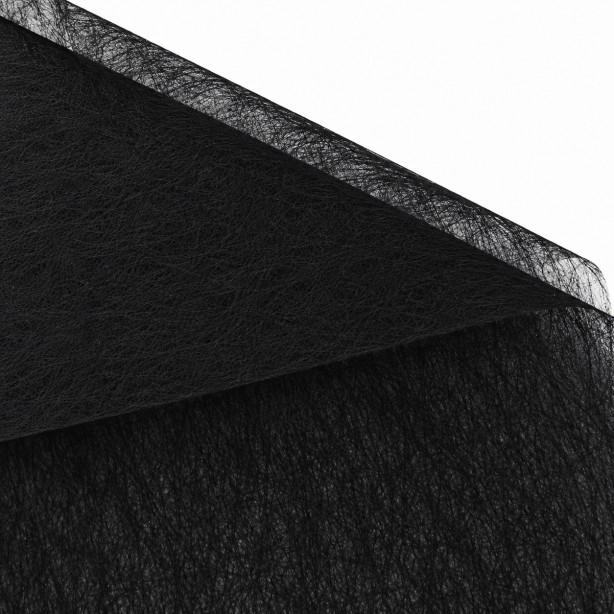 Papel tipo algodón negro