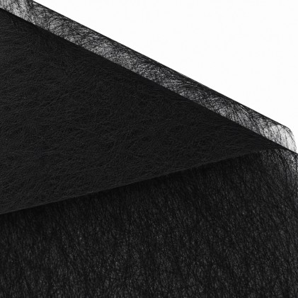 Papel tipo algodón negro