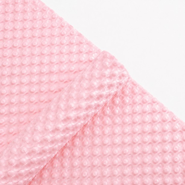 Papel coreano texturizado acolchado rosado