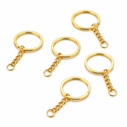 Paquete de argollas para llaveros (50 unidades)