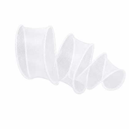 Cinta organza blanco